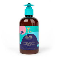 AS I AM BORN CURLY ARGAN LEAVE-IN DETANGLER CONDITIONER 8OZ