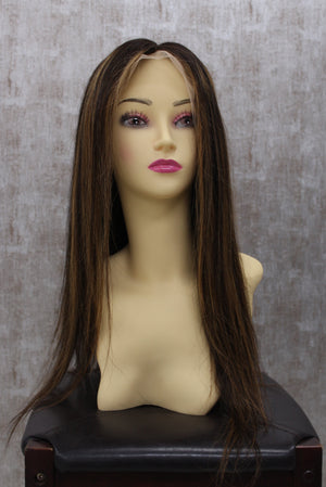 NYCKY- PRE DYED, PRE PLUCKED 100% HUMAN HAIR WIG