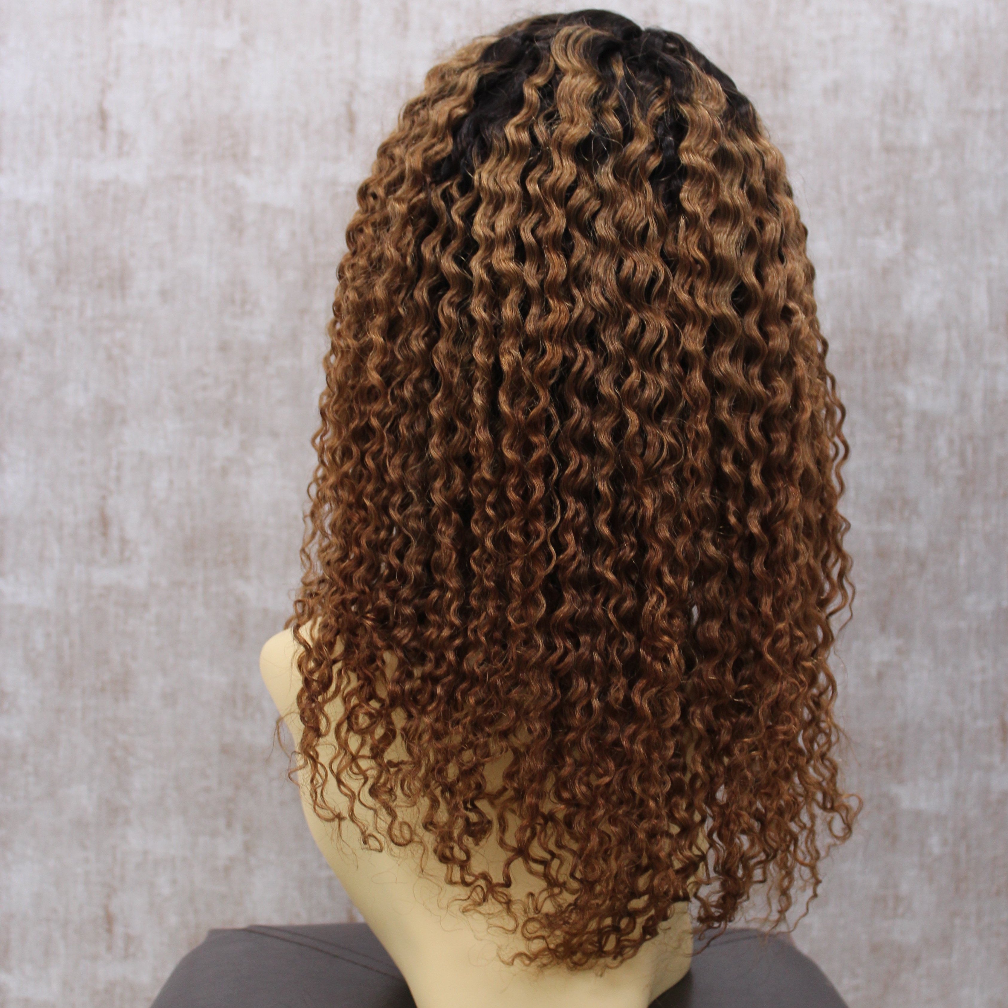 YOLA-PRE DYED, PRE PLUCKED 100% HUMAN HAIR WIG