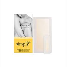 GIGI WAX STRIPS FOR FACE & BODY 36 APPLICATIONS