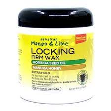 JAMAICAN MANGO & LIME LOCKING FIRM WAX RESISTANT FORMULA 6OZ