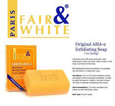 FAIR & WHITE AHA-2 EXFOLIATING SOAP