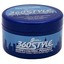 LUSTER'S S CURL 360 STYLE WAVE CONTROL POMADE 3OZ