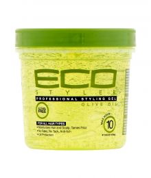 ECO STYLING GEL GREEN OLIVE OIL GREEN