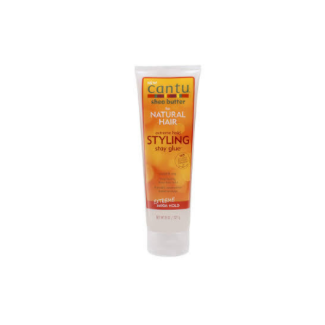 CANTU SHEA BUTTER NATURAL STYLING GLUE EXTREME HOLD 8oz