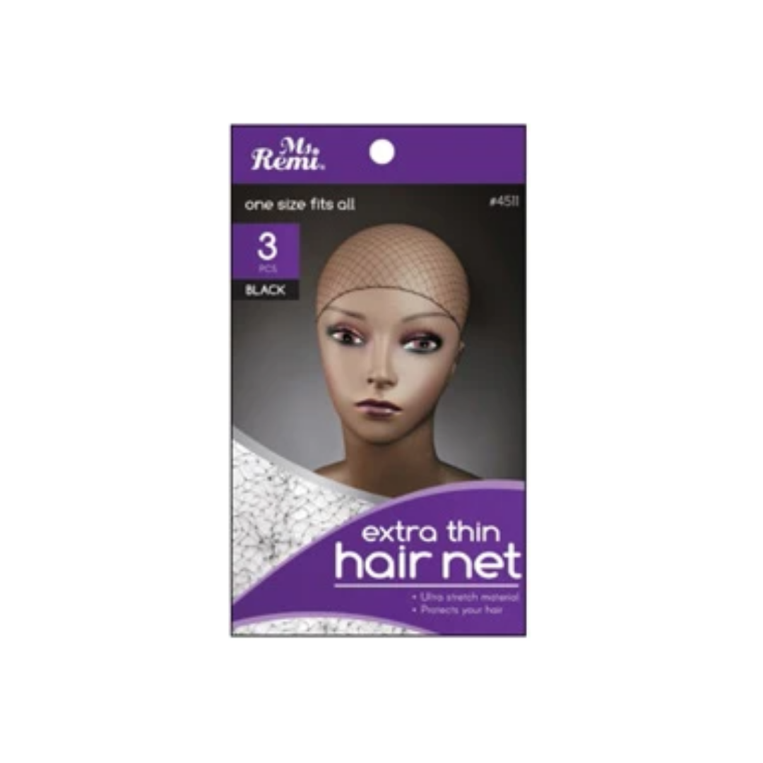 ANNIE MS REMI HAIR NET EXTRA THIN NET BROWN