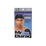 ANNIE MR DURAG SPANDEX DOME CAP BLACK