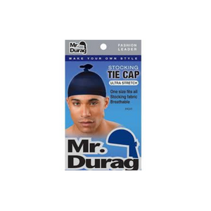 ANNIE MR DURAG COOL MESH TIE CAP BLACK