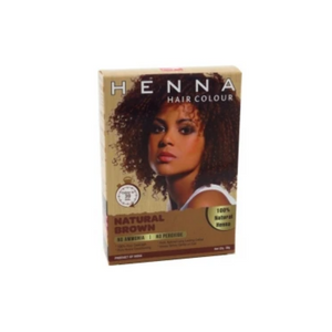 JIMY HENNA HAIR COLOR 100% NATURAL NATURAL BROWN