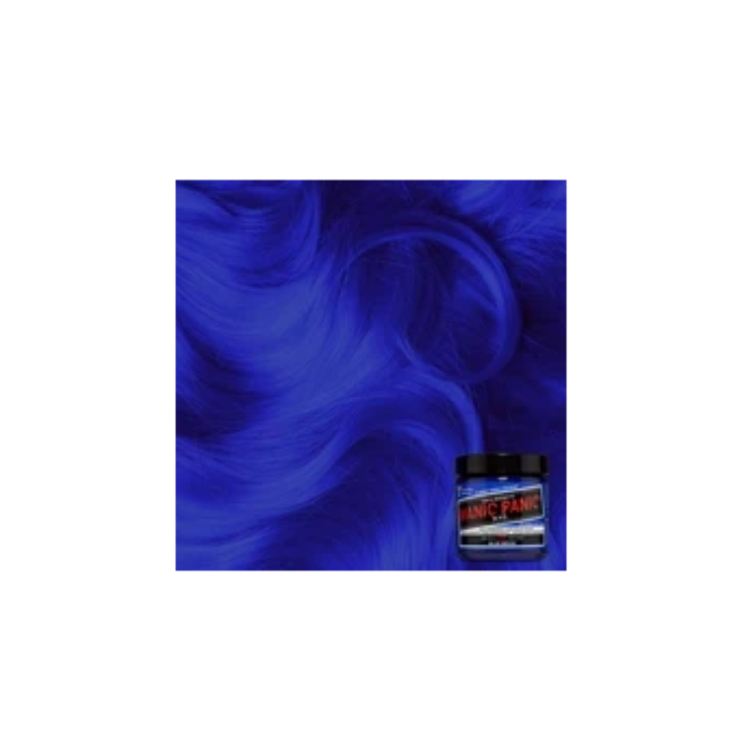 Manic Panic Semi-Permanent Hair Color Cream, Blue Moon 4 oz 